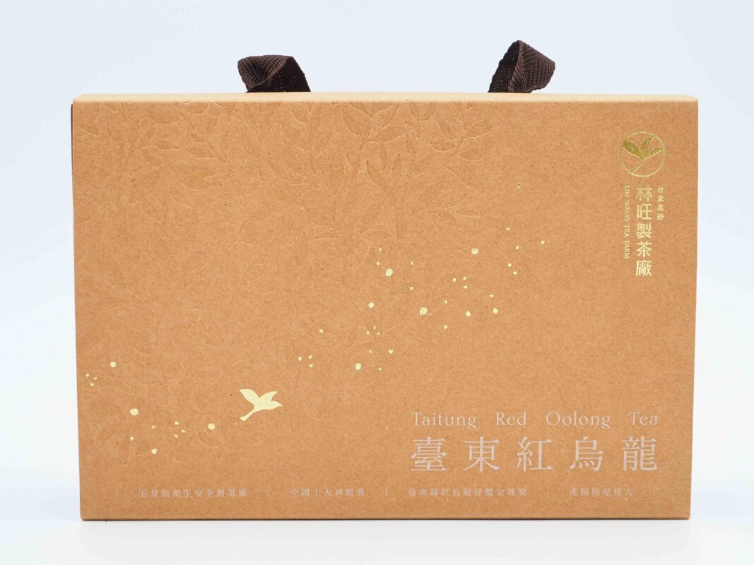 紅烏龍-誠摯茶韻禮盒-75g茶葉*1入+ 3g三角茶包*5 - 林旺製茶廠